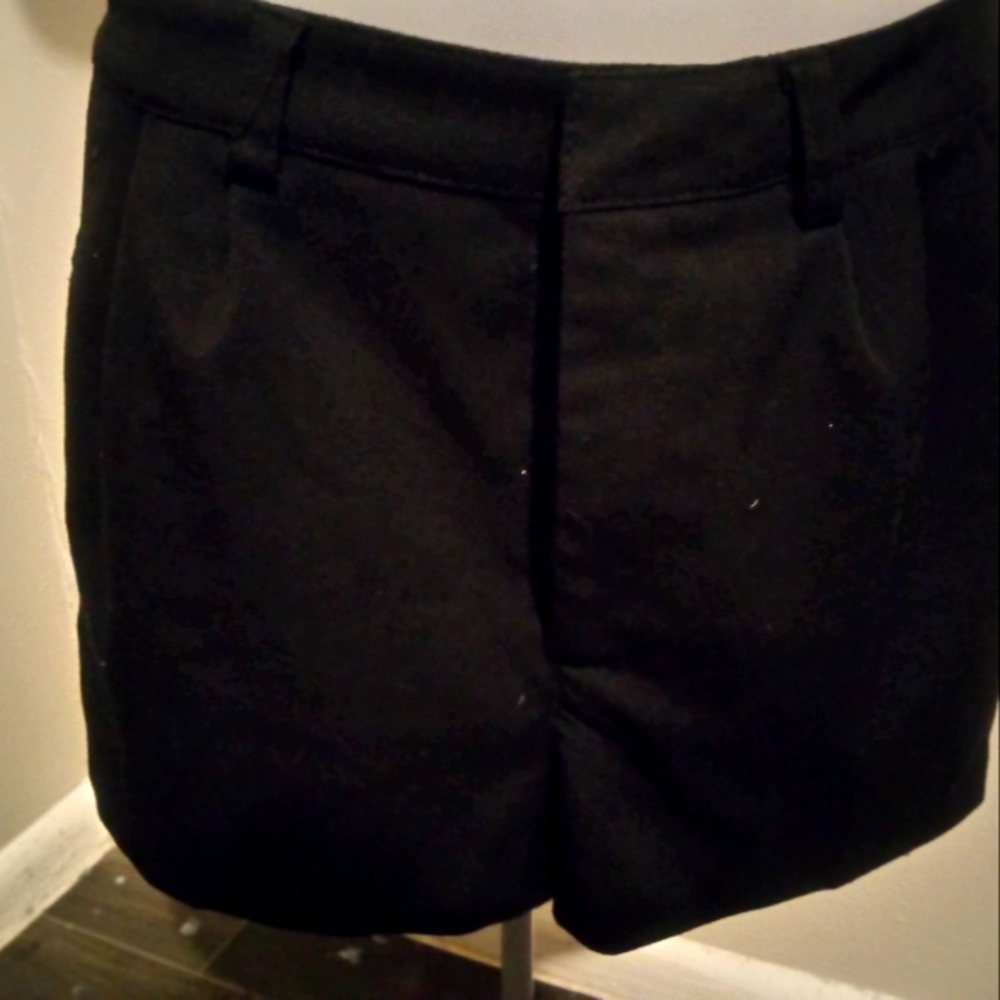 Black Slacks Style Shorts by Divided H&M Sz S